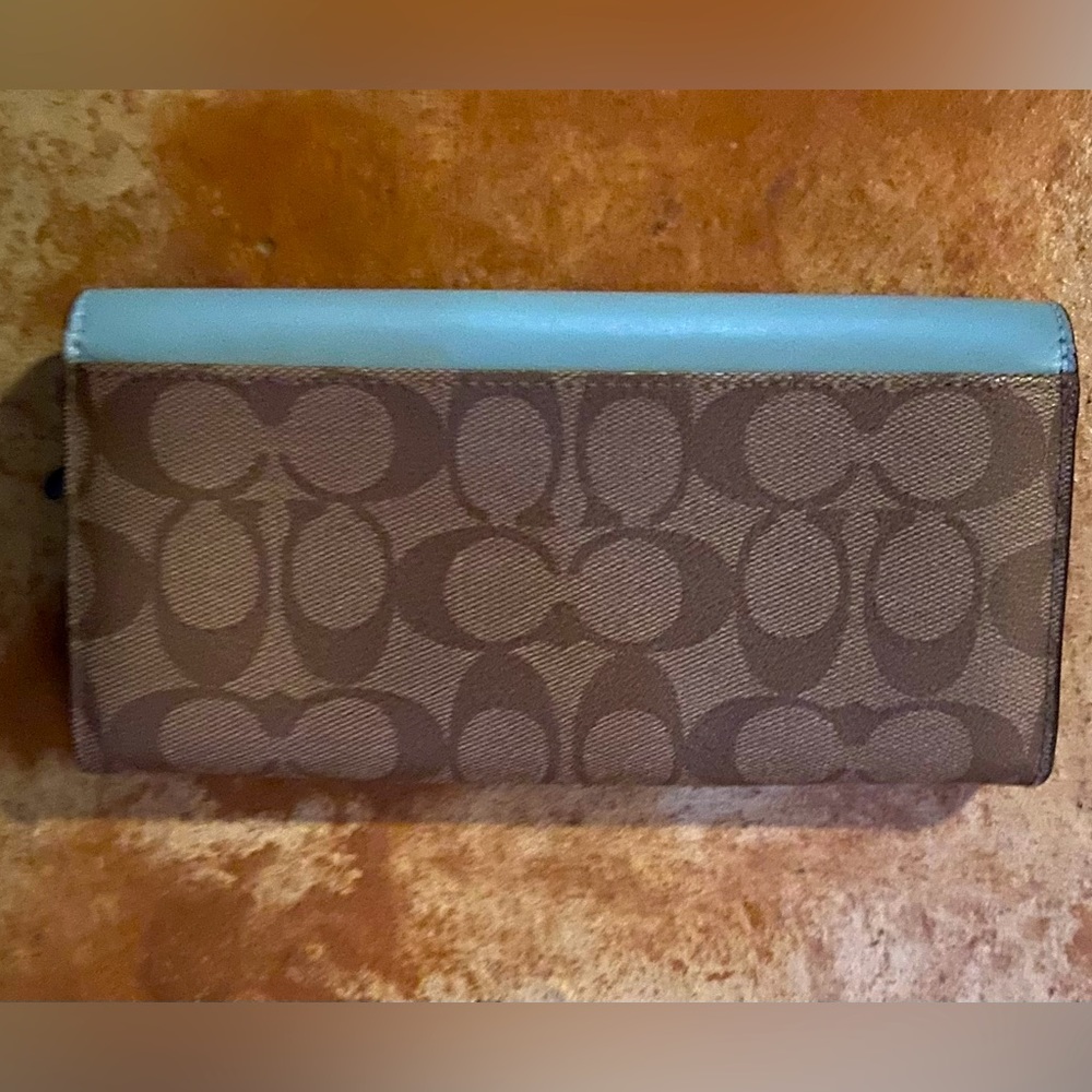 Vintage COACH Signature Wallet EUC Like New - Picture 2 of 5